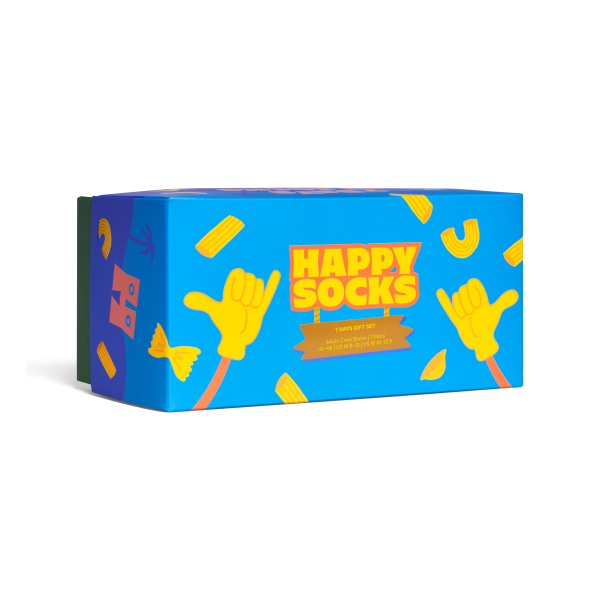 7-pack seven days socks gift box