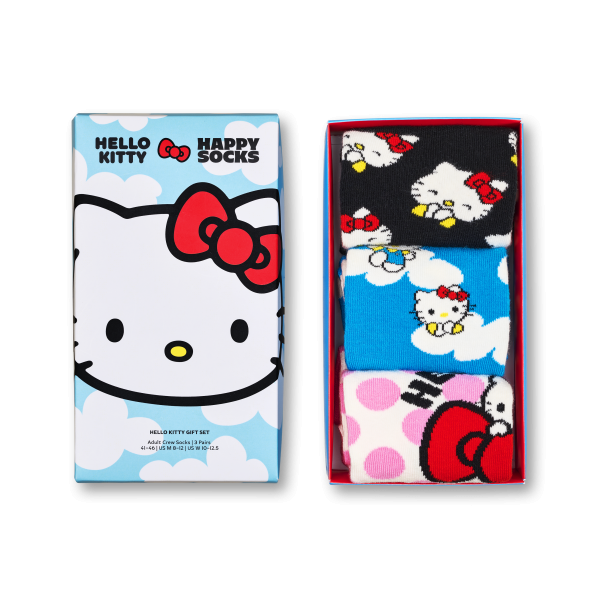 3-Pack Hello Kitty Socks Gift Box
