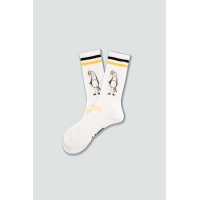 flipping the bird tennis socks