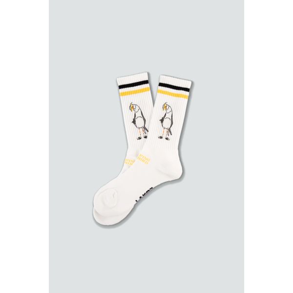 flipping the bird tennis socks