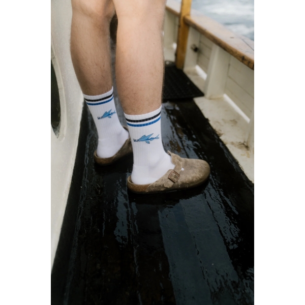 fly fish tennis socks