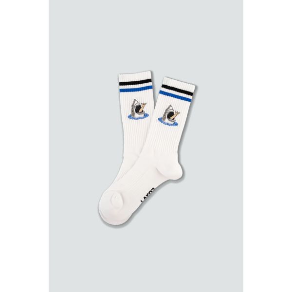 shark shaka tennis socks
