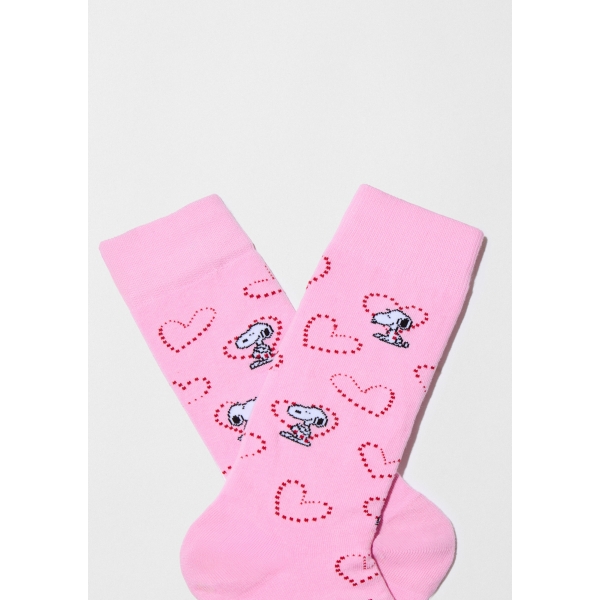BeSnoopy heart pink