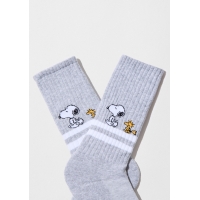 BeSnoopy stripes street grey