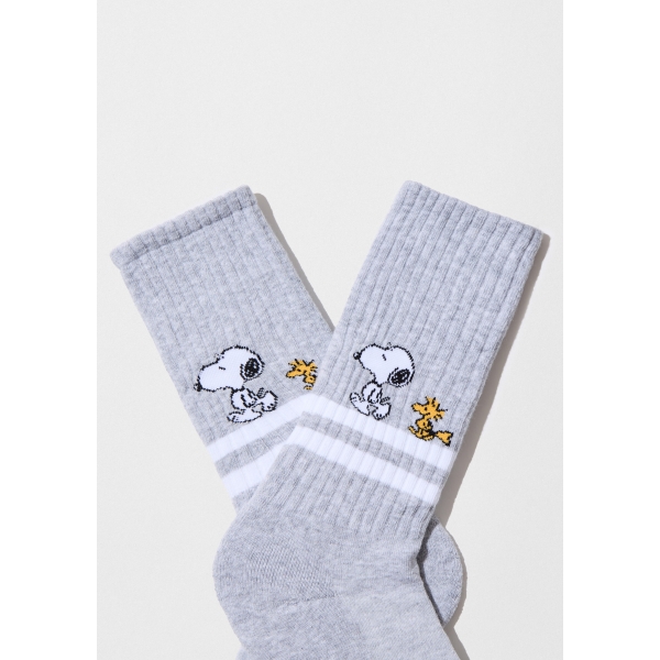 BeSnoopy stripes street grey