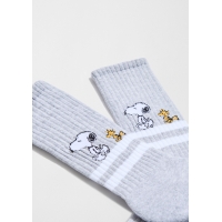 BeSnoopy stripes street grey