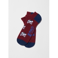 BeSnoopy skull ankle socks