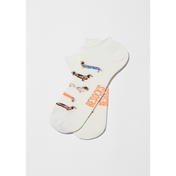 BePets off white ankle socks