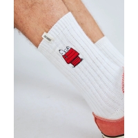 peanuts doghouse socks