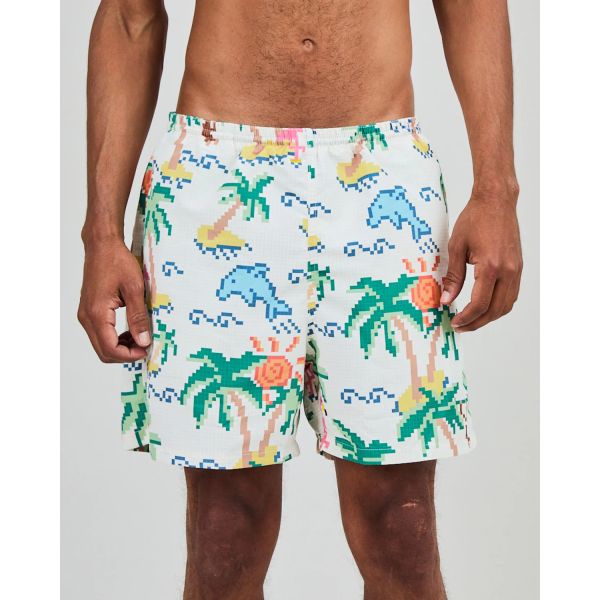 bañador tropical pixel