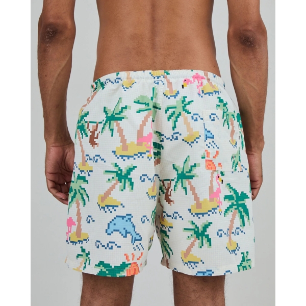 bañador tropical pixel