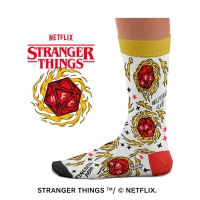 stranger things D20 socks