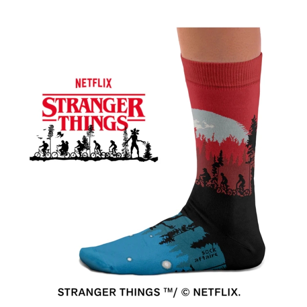 stranger things upside down socks