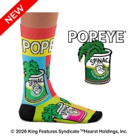 popeye spinach can socks