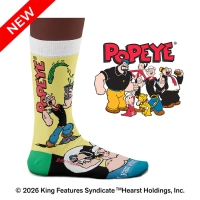 popeye I yam what I yam socks