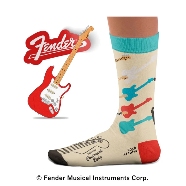 fender guitars socks