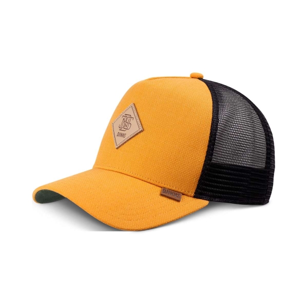 trucker cap plainlace mustard