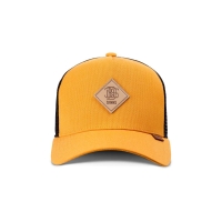 trucker cap plainlace mustard