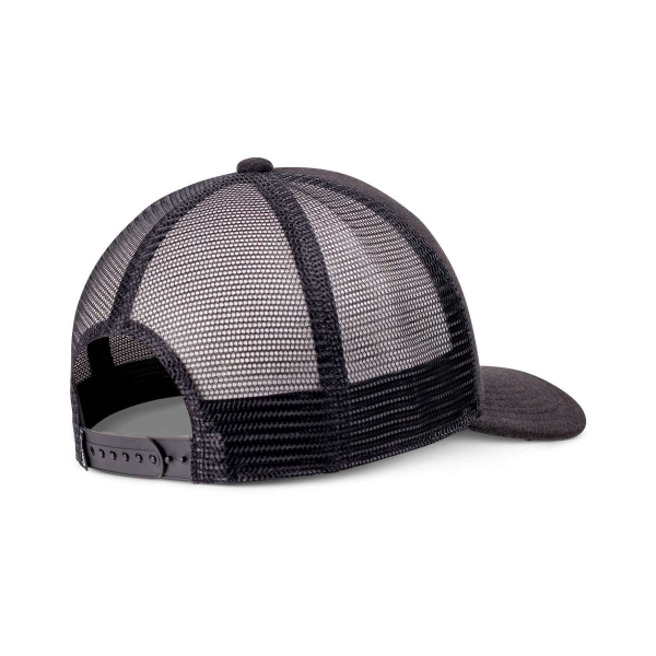 trucker cap fine piqué black