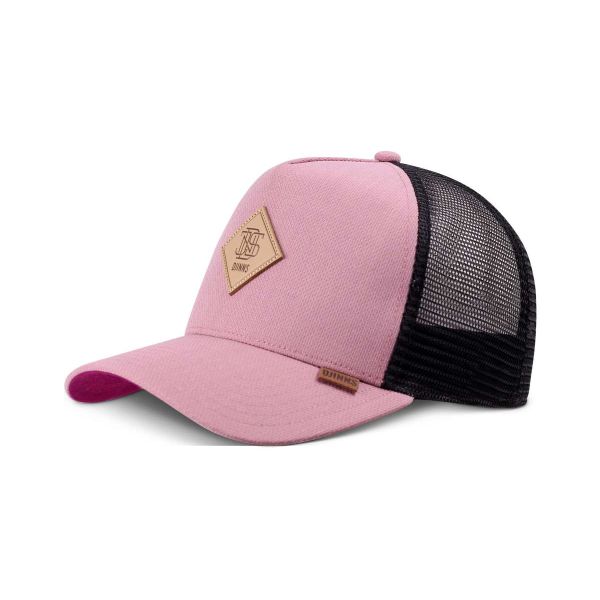 trucker cap plainlace old rose