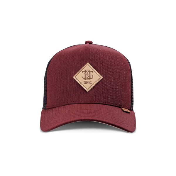 trucker cap plainlace wine