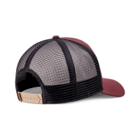 trucker cap plainlace wine