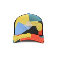 trucker cap geometric dark