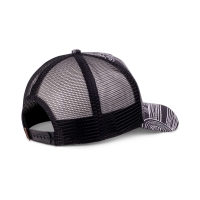 trucker cap ma pattern black