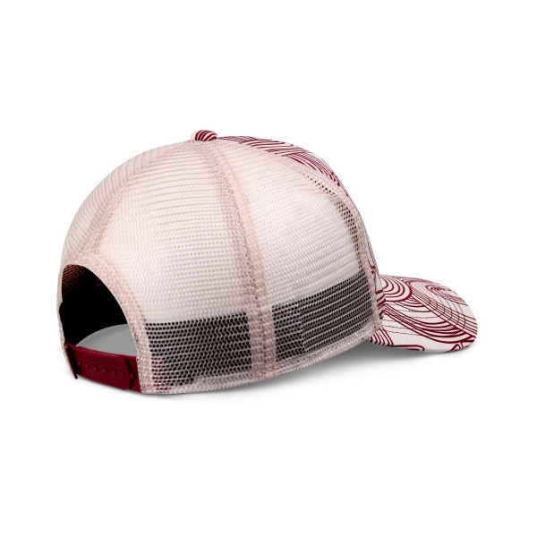 trucker cap ma pattern beige