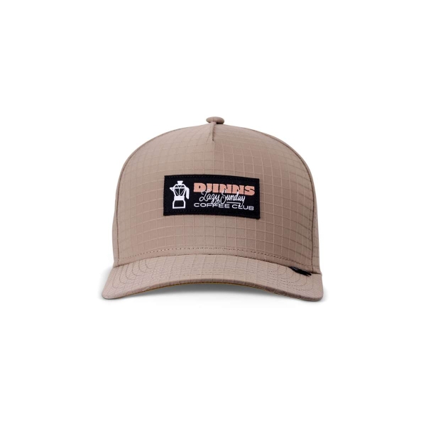 trucker cap sunday coffee rip stop khaki