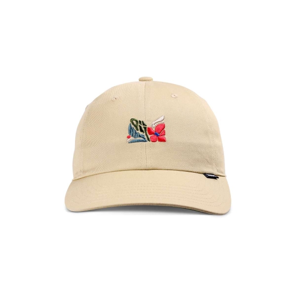 daddy cap flowers beige