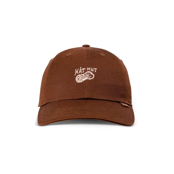daddy cap hat nut brown