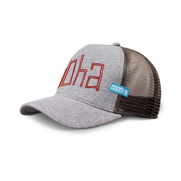 trucker cap aloha jersey grey