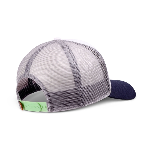 trucker cap olas y chicas white/navy