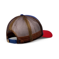 trucker cap us shaka blue