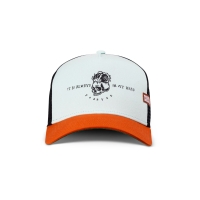 trucker cap always forever slate/orange