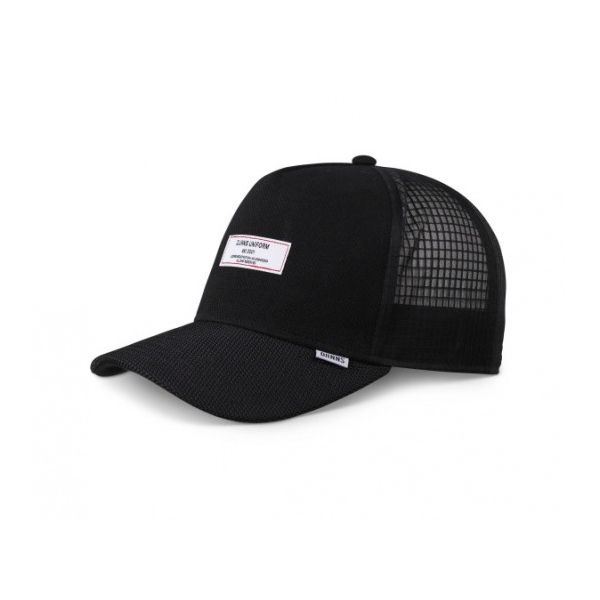 trucker cap tech mix black