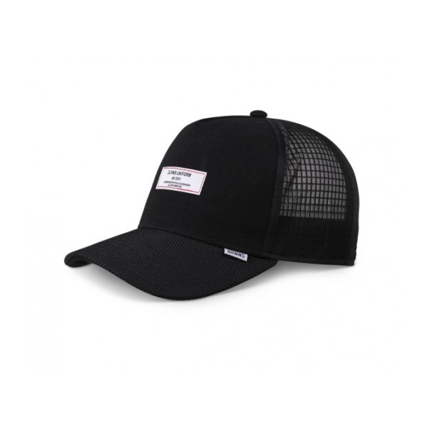 trucker cap tech mix black