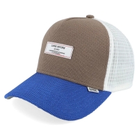 trucker cap tech mix multi blue