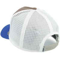 trucker cap tech mix multi blue