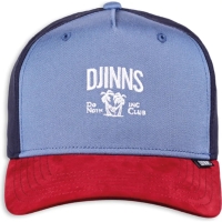 trucker cap dnc mix fabric blue