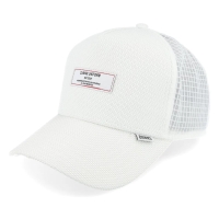 trucker cap tech mix white