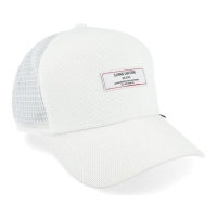 trucker cap tech mix white