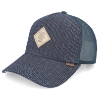 trucker cap denim whisy indigo