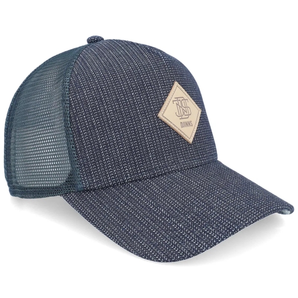 trucker cap denim whisy indigo