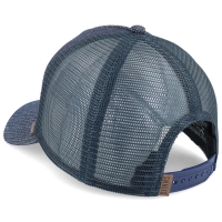 trucker cap denim whisy indigo