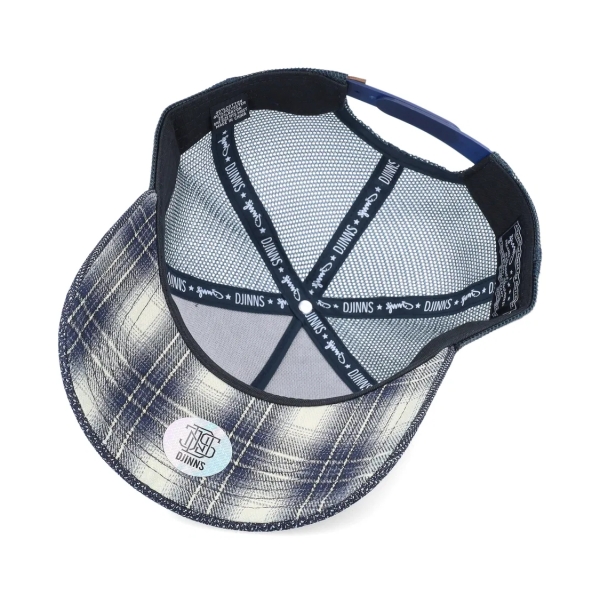 trucker cap denim whisy indigo