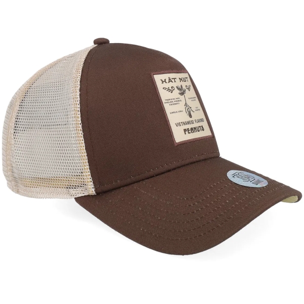 trucker cap hat nut brown/peanut