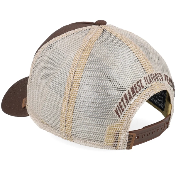 trucker cap hat nut brown/peanut