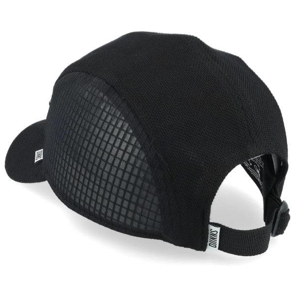5-panel cap cv tech mix black